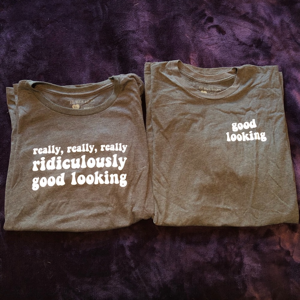 Hubs and Hers Tees